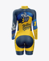 Women's Cycling Suit Mockup