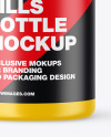 Matte Pills Bottle Mockup