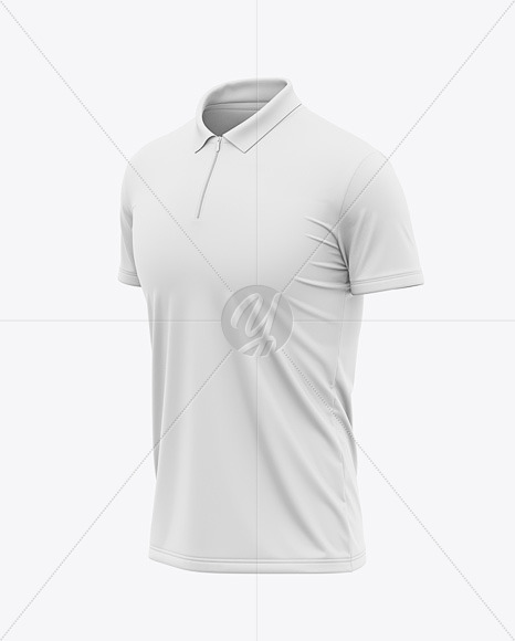 Zip Polo Shirt - Free Download Images High Quality PNG, JPG