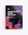 Hardcover Book w/ Glossy Cover Mockup