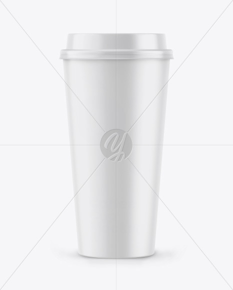 Matte Coffee Cup Mockup