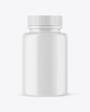 Matte Plastic Bottle Mockup