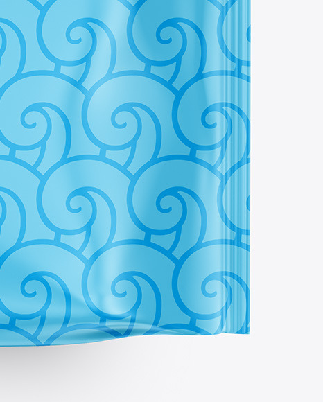 Wet Wipes Pack Mockup - Top View