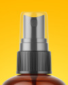 Amber Spray Bottle Mockup