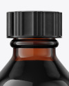 50ml Amber Glass Bottle Mockup 50ml Amber Glass Bottle Mockup