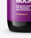 50ml Amber Glass Bottle Mockup 50ml Amber Glass Bottle Mockup