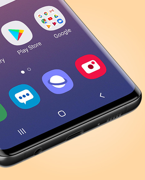 Onyx Samsung Galaxy S10 Mockup