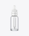 Clear Glass Dropper Bottle