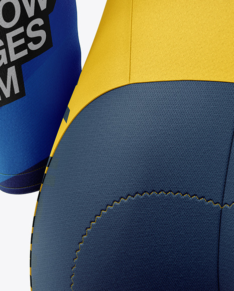 Women&#039;s Cycling Suit Mockup