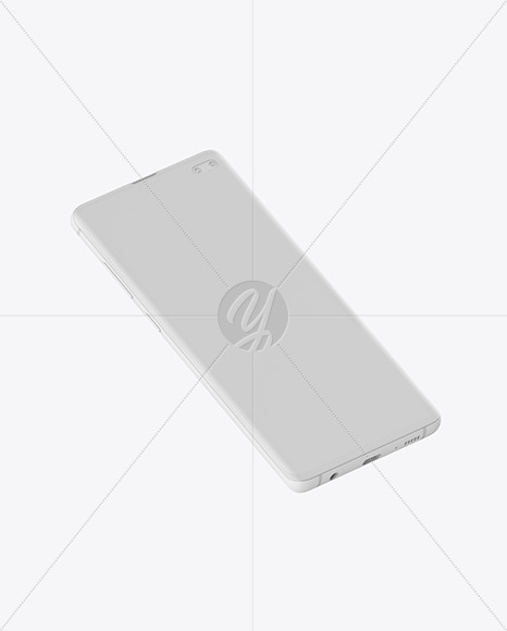 Clay Samsung Galaxy S10 Mockup