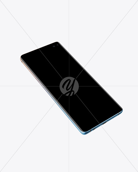 Nacre Samsung Galaxy S10 Mockup