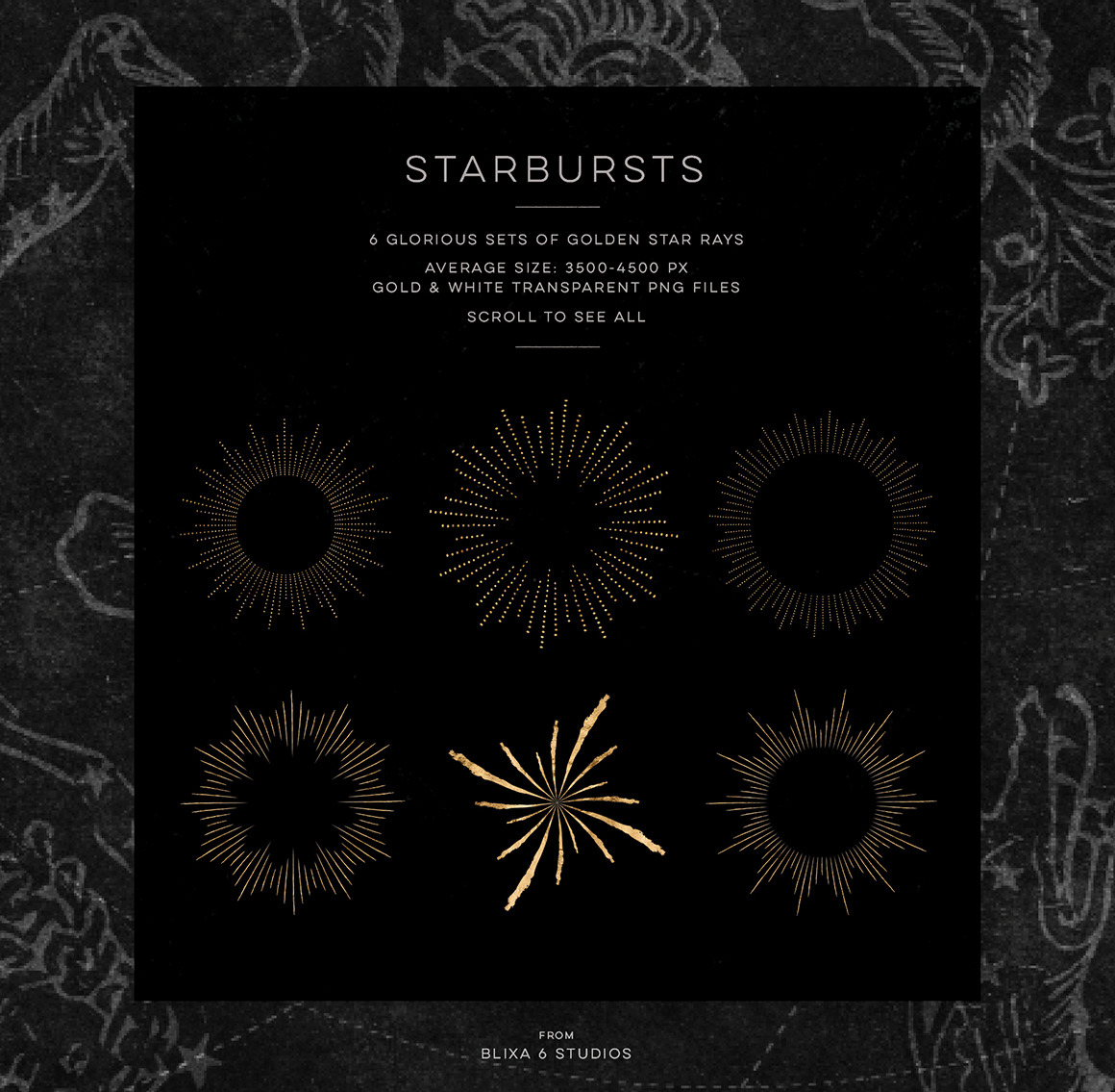 The Star Atlas: Golden Astrology Set