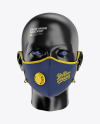 Anti-Pollution Face Mask with Exhalation Valve - Front View