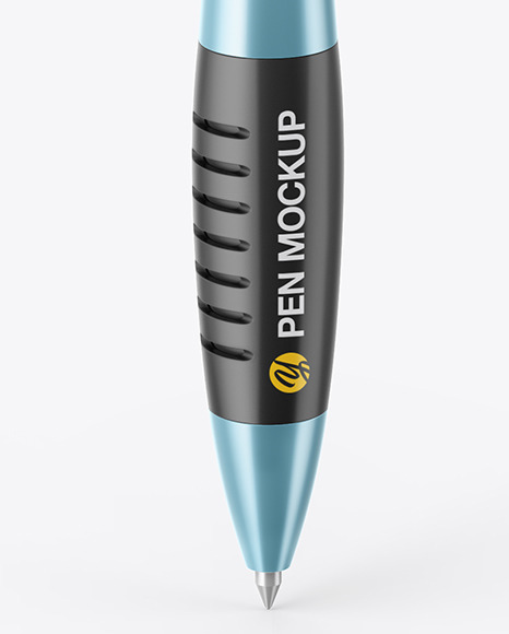 Metallic Pen Mockup