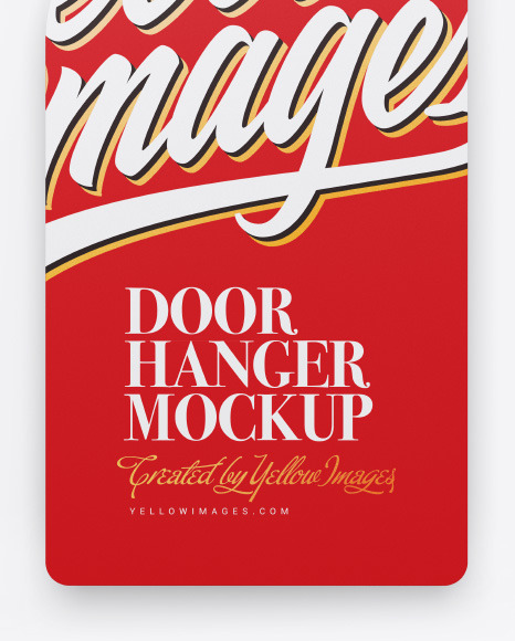 Door Hanger Mockups