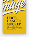 Door Hanger Mockups