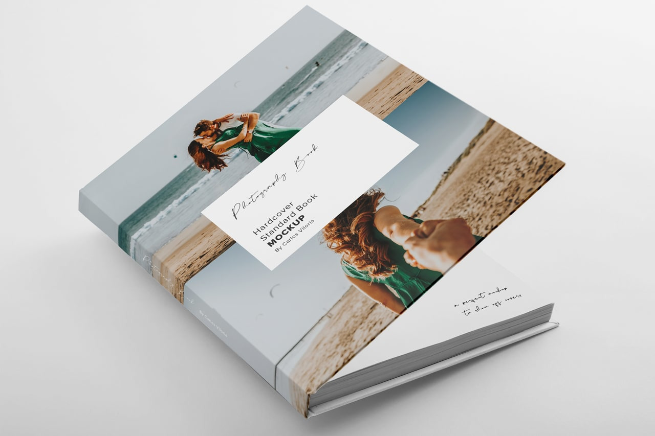 Hardcover Photo Book Mockup 01