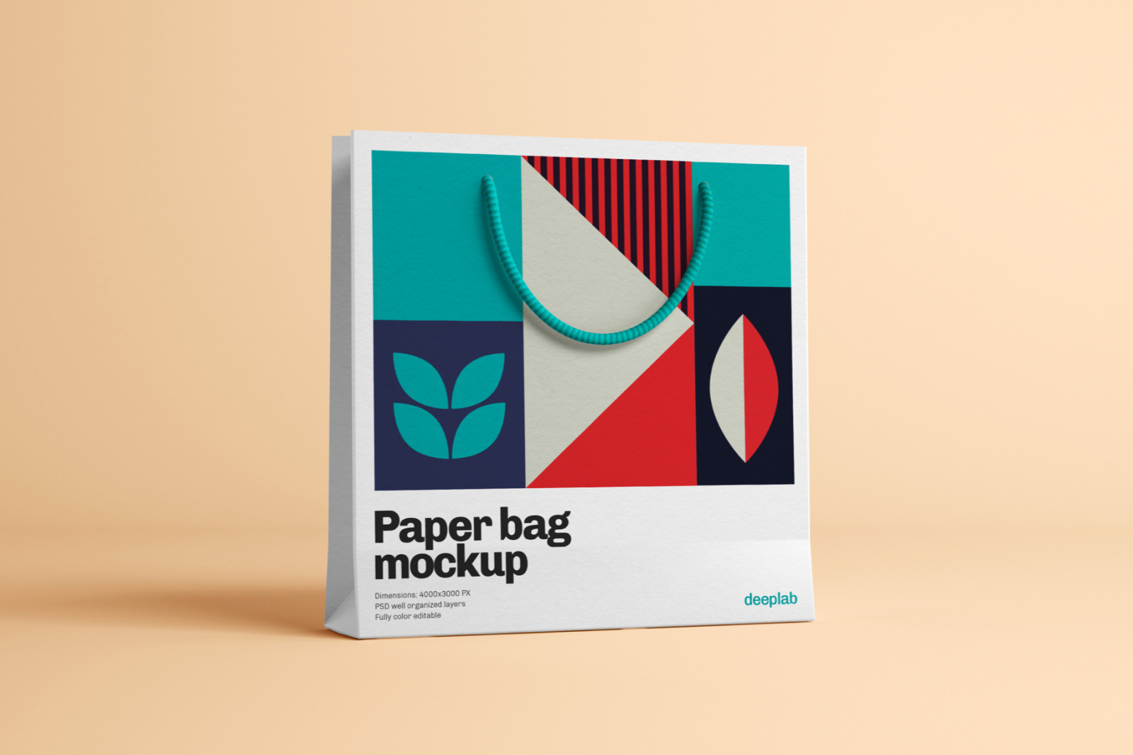 Paper Bag Mockup - 10 Sets