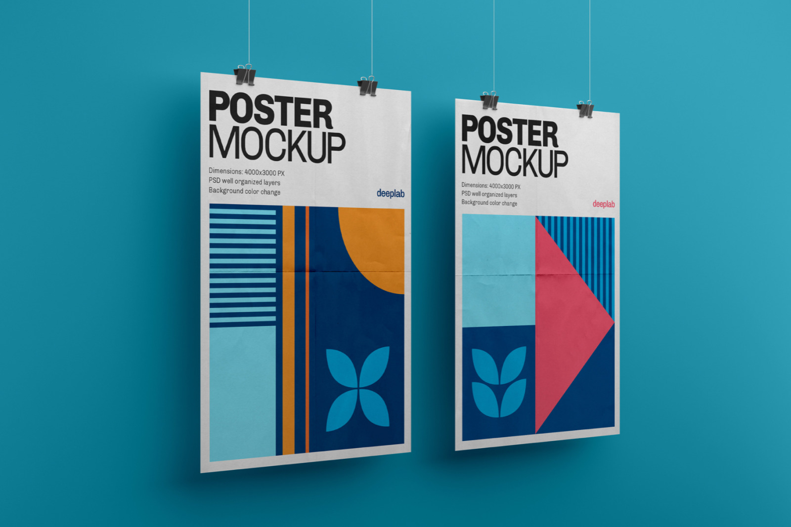 Poster Mockup Set Poster Mockup Set