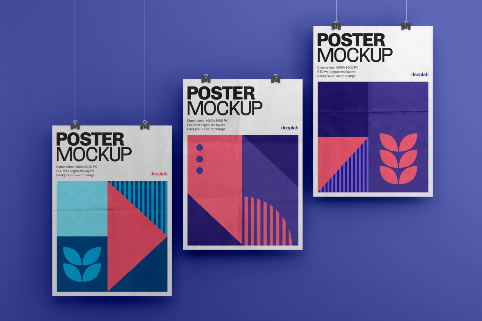 Poster Mockup Set Poster Mockup Set