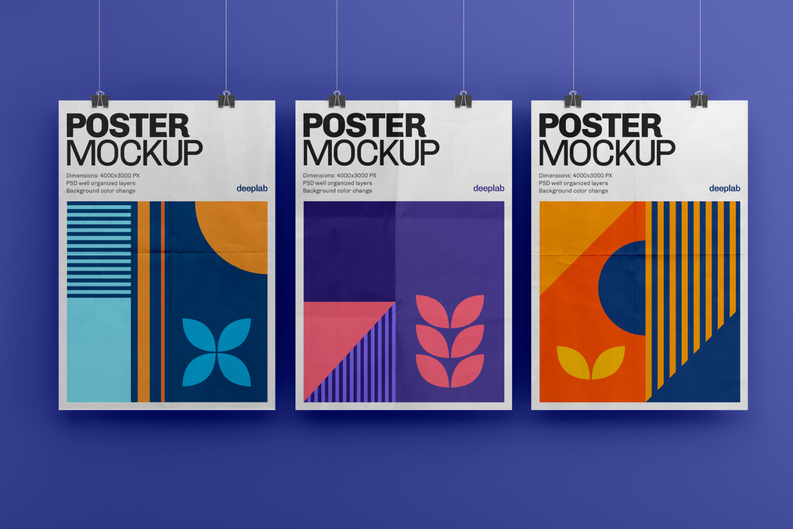 Poster Mockup Set Poster Mockup Set