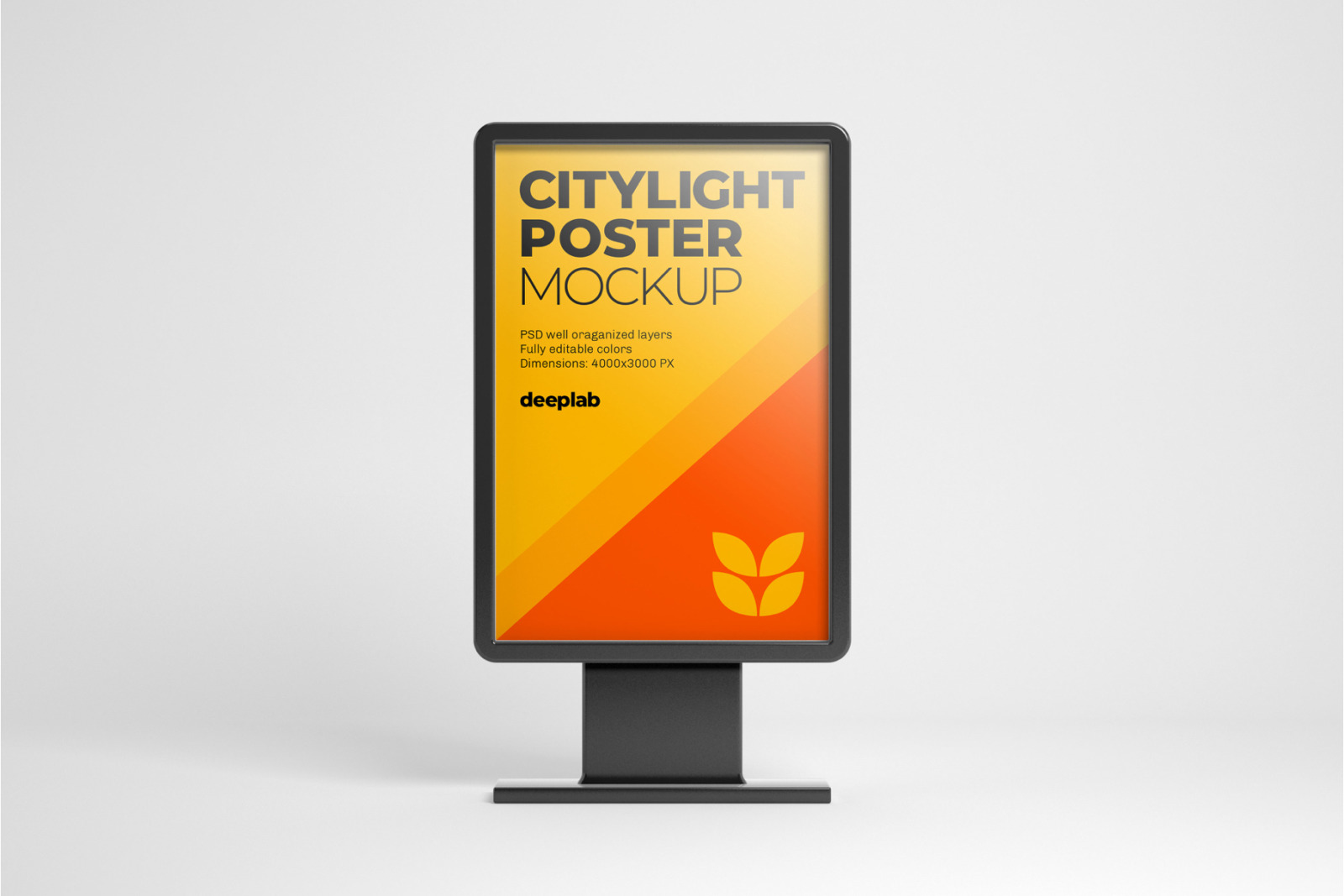 Citylight Poster Mockup Set Citylight Poster Mockup Set