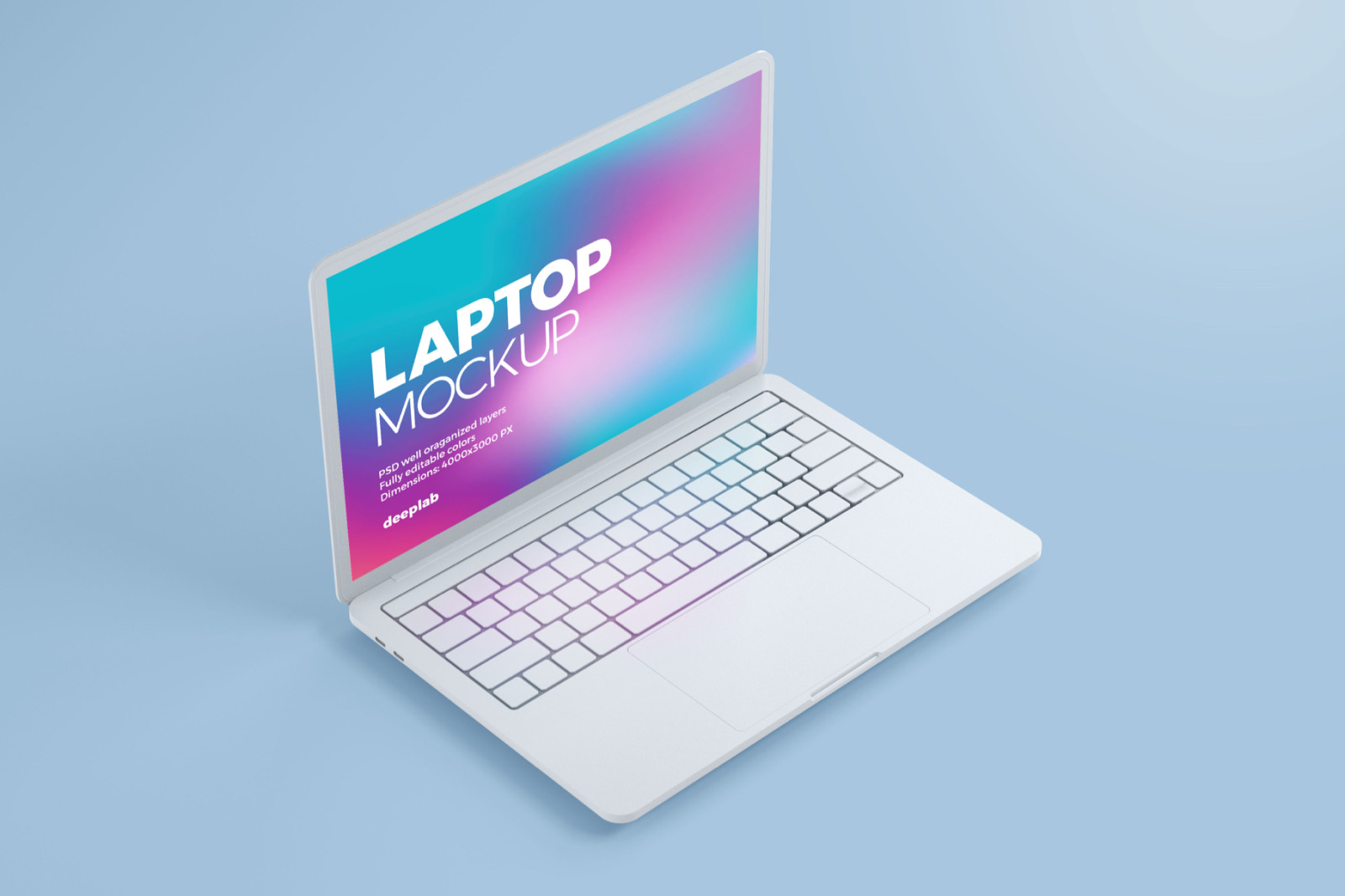 Macbook Pro Clay Mockup set Macbook Pro Clay Mockup set