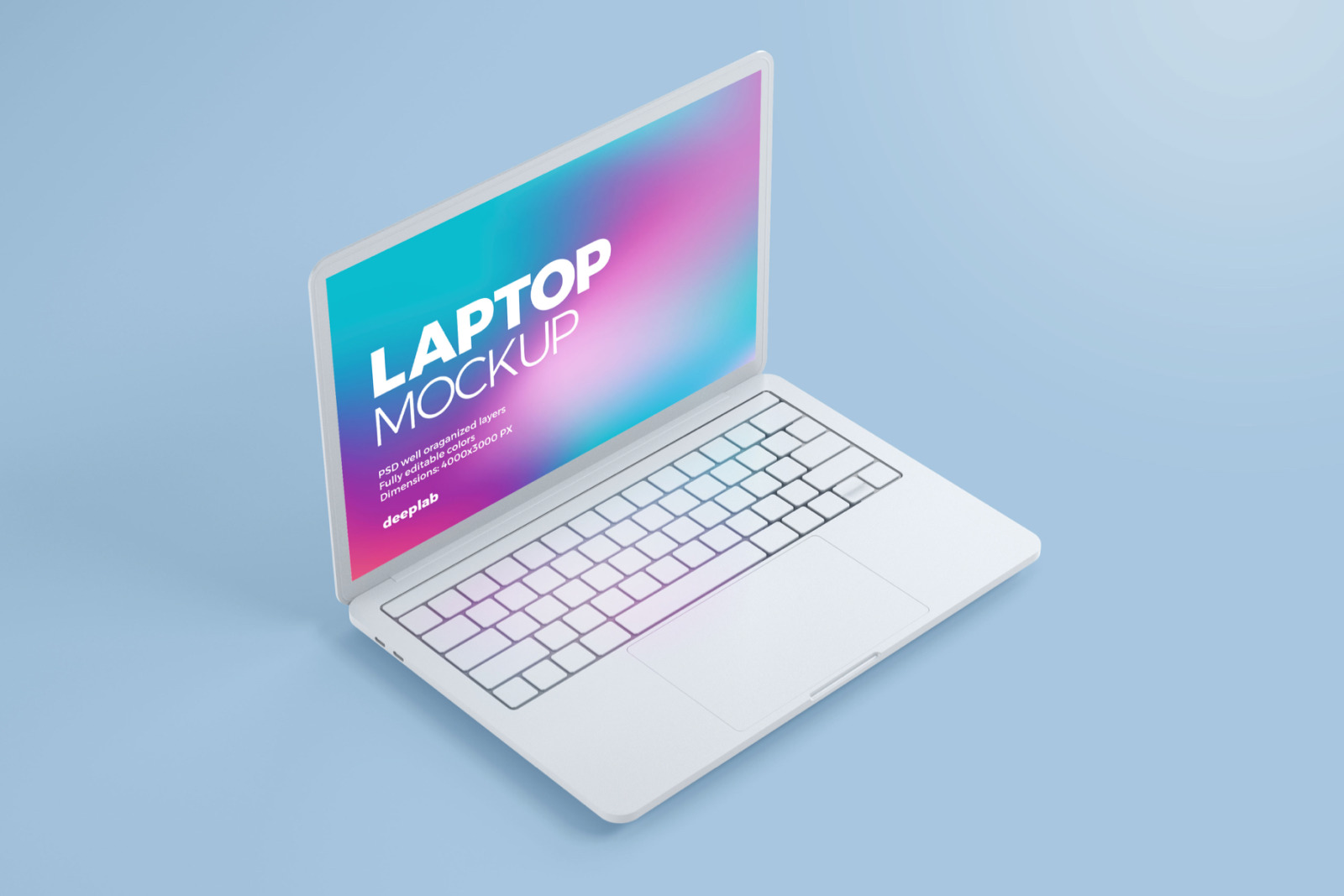 Macbook Pro Clay Mockup set