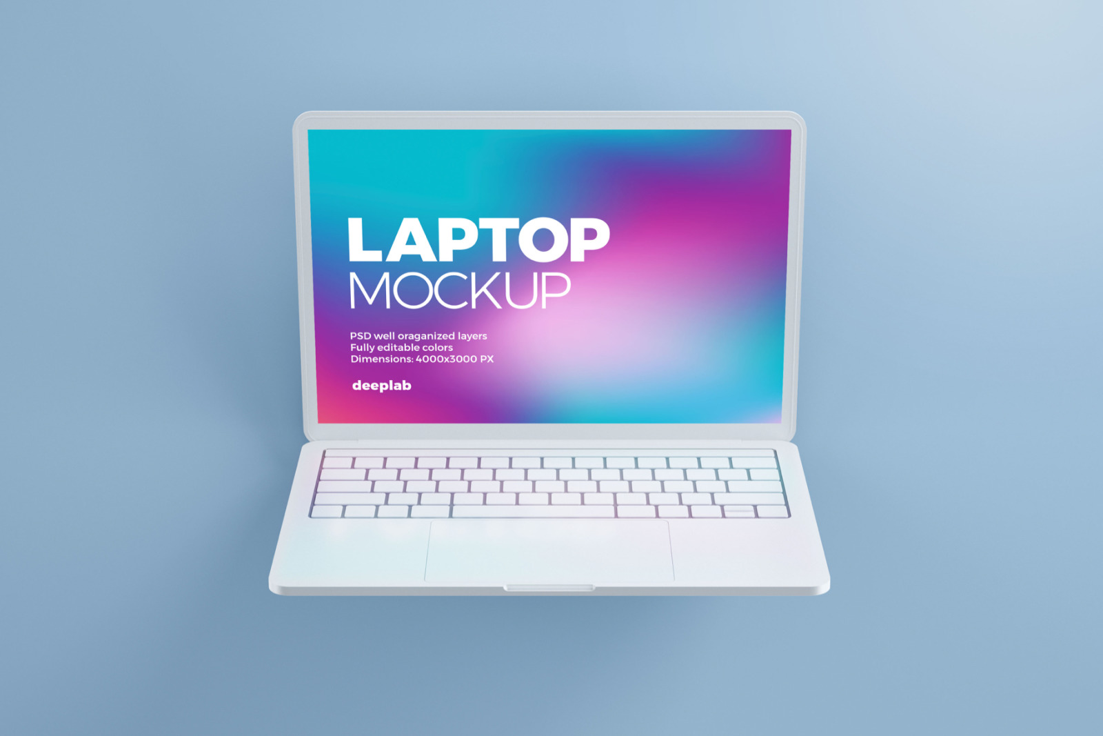 Macbook Pro Clay Mockup set Macbook Pro Clay Mockup set
