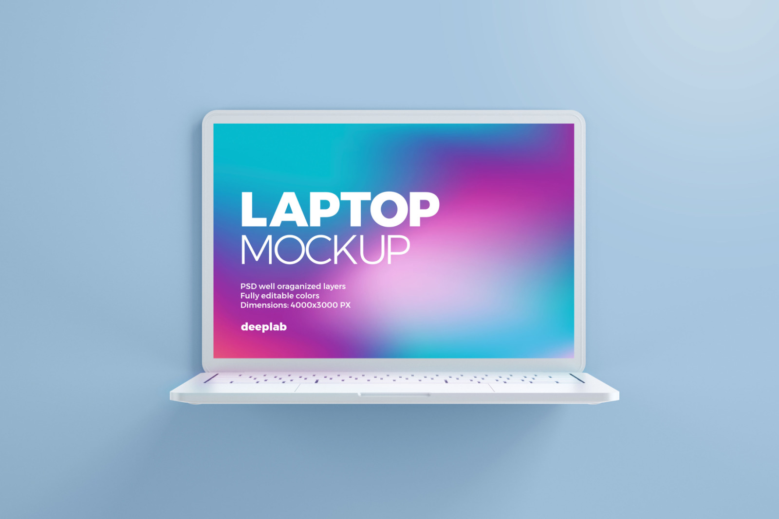 Macbook Pro Clay Mockup set