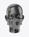 Anti-Pollution Face Mask with Exhalation Valve - Front View