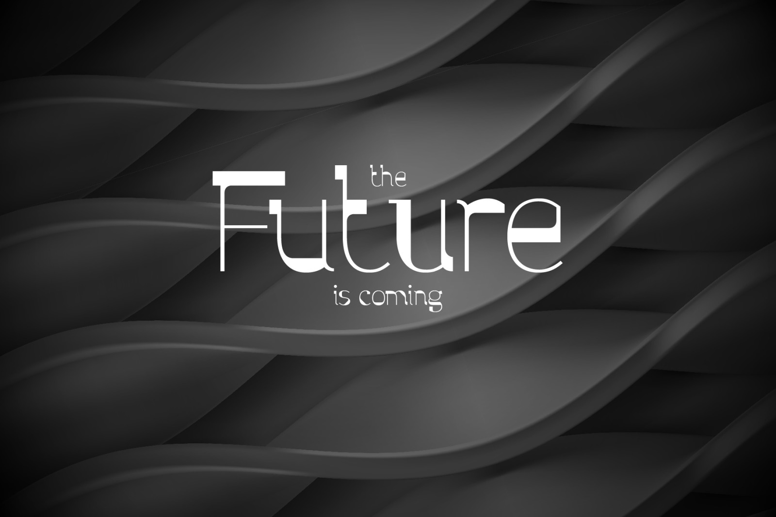Parallax font and graphics Parallax font and graphics