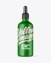 Matte Dropper Bottle Mockup