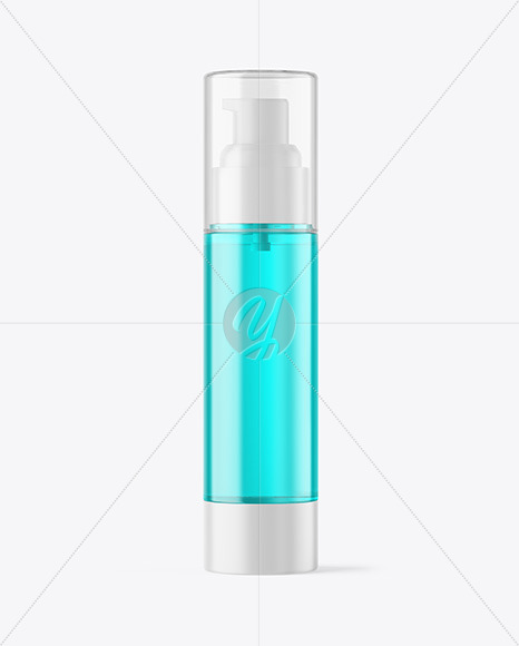 Airless Pump Bottle Mockup