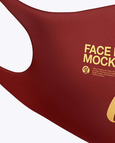 Face Mask Mockup