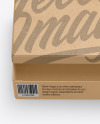 Kraft Shoes Box Mockup