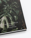 Hardcover Book w/ Fabric Cover Mockup