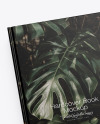 Hardcover Book w/ Fabric Cover Mockup