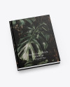 Hardcover Book w/ Fabric Cover Mockup