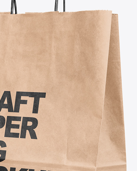 Two Paper Bags Mockup