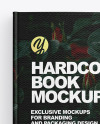 Hardcover Book w/ Fabric Cover Mockup