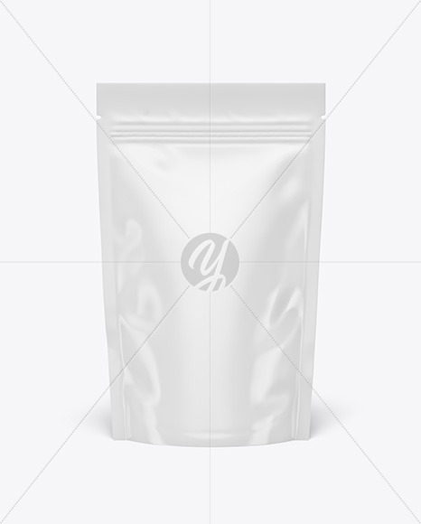 Glossy Stand-up Pouch Mockup