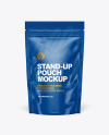 Glossy Stand-up Pouch Mockup