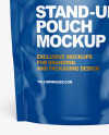 Glossy Stand-up Pouch Mockup