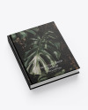 Hardcover Book w/ Fabric Cover Mockup