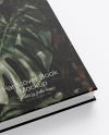 Hardcover Book w/ Fabric Cover Mockup