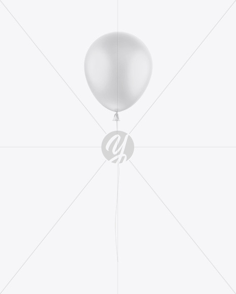 Matte Balloon Mockup