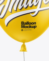 Matte Balloon Mockup