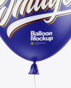 Matte Balloon Mockup