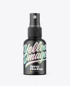 Matte Spray Bottle Mockup